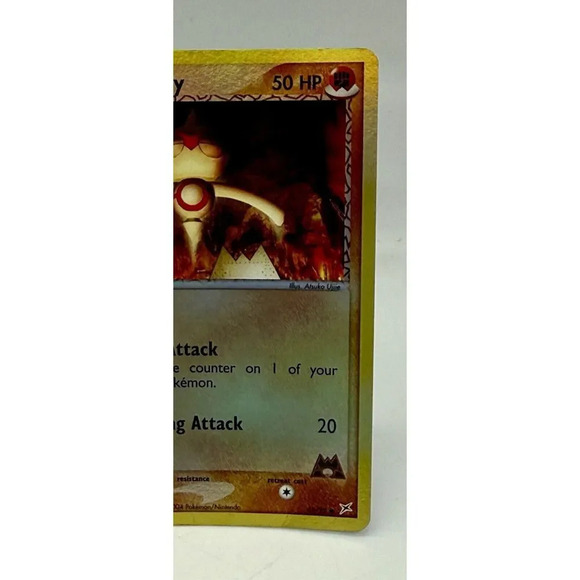Team‎ Magma's Baltoy - EX Magma vs Aqua 61/95 Vintage 2004 Pokemon TCG MP - Picture 4 of 8